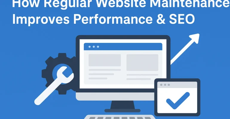 How regular Website Maintenance improves Performance & SEO