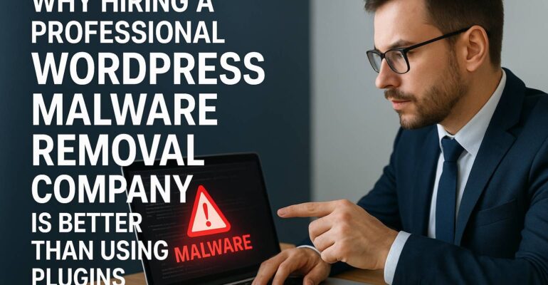 Why hiring a Professional WordPress Malware Removal Company is better than using Plugins